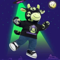 Alien Cow Stuffed Animal Gift Set