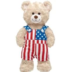 American Flag Overalls