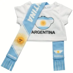 Argentina Scarf and T-Shirt Set