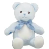 Baby Blue Teddy Bear with Gifting Bow