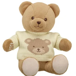 Baby Brown Teddy Bear Knit Sweater Gift Set