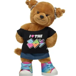 Barkleigh™ Dog Stuffed Animal "I Love the '80s" Gift Set