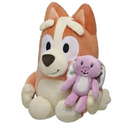 Bingo Plush Puppy with Floppy Wristie
