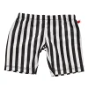 Black and White Striped Leggings