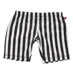 Black and White Striped Leggings