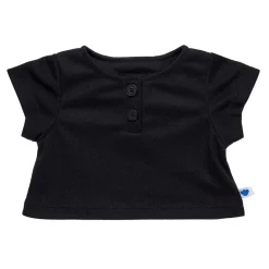 Black Henley T-Shirt