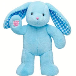 Blue Gingham Pawlette™ Bunny Plush