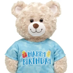Blue Tie-Dye Birthday T-Shirt
