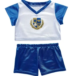 Blue & White Soccer Uniform 2 pc.