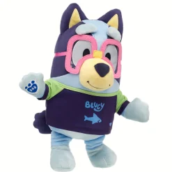 Bluey Plush with Swim Shirt and Goggle Set