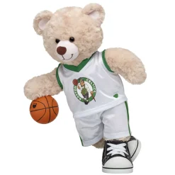 Boston Celtics Happy Hugs Teddy Bear Basketball Gift Set