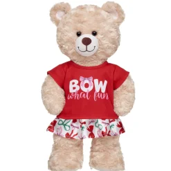 Bow What Fun Skirt and T-Shirt Outfit