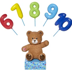 Build-A-Bear® Brown Bear Base with CeleBEARate Balloon Inserts (6-10)