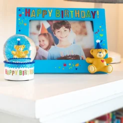 Build-A-Bear® Happy BEARthday! Blue Photo Frame