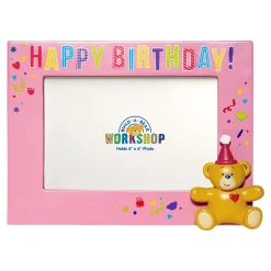 Build-A-Bear® Happy BEARthday! Pink Photo Frame
