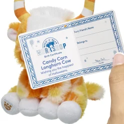 Build-A-Bear Mini Beans® Candy Corn Longhorn Stuffed Animal