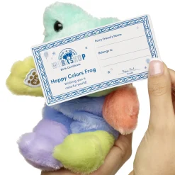 Build-A-Bear Mini Beans® Hoppy Colors Frog Stuffed Animal