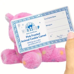 Build-A-Bear Mini Beans® Pink Frosted Animal Cookie Camel Stuffed Animal