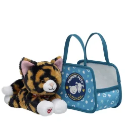 Build-A-Bear Mini Beans® Promise Pets™ Calico Stuffed Animal with Pet Carrier