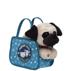 Build-A-Bear Mini Beans® Promise Pets™ Pug Stuffed Animal with Pet Carrier