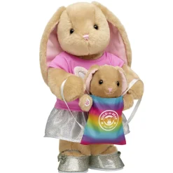 Build-A-Bear Mini Beans® Rainbow Toy Bear Carrier