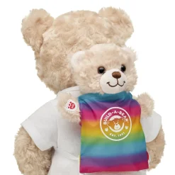 Build-A-Bear Mini Beans® Rainbow Toy Bear Carrier