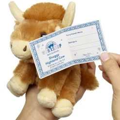 Build-A-Bear Mini Beans® Shaggy Highland Cow Stuffed Animal
