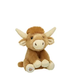 Build-A-Bear Mini Beans® Shaggy Highland Cow Stuffed Animal