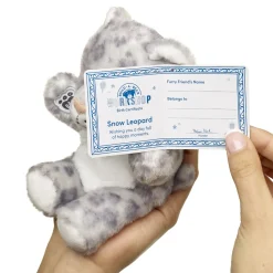 Build-A-Bear Mini Beans® Snow Leopard Stuffed Animal