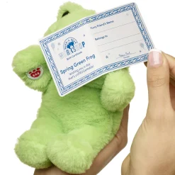 Build-A-Bear Mini Beans® Spring Green Frog Stuffed Animal