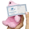 Build-A-Bear Mini Beans® Spring Pink Frog Stuffed Animal