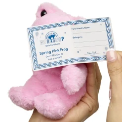 Build-A-Bear Mini Beans® Spring Pink Frog Stuffed Animal