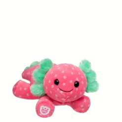 Build-A-Bear Mini Beans® Strawberry Axolotl Stuffed Animal