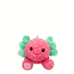 Build-A-Bear Mini Beans® Strawberry Axolotl Stuffed Animal