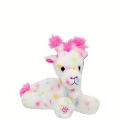 Build-A-Bear Mini Beans® White Frosted Animal Cookie Giraffe Stuffed Animal