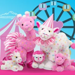 Build-A-Bear Mini Beans® White Frosted Animal Cookie Giraffe Stuffed Animal
