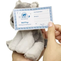 Build-A-Bear Mini Beans® Wolf Pup Stuffed Animal
