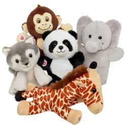 Build-A-Bear Mini Beans® Wolf Pup Stuffed Animal