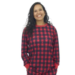 Build-A-Bear Pajama Shop™ Buffalo Check Top - Adult