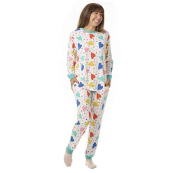 Build-A-Bear Pajama Shop™ Colorful Hearts PJ Top - Adult