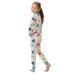 Build-A-Bear Pajama Shop™ Colorful Hearts PJ Top - Toddler and Youth