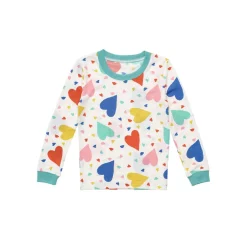 Build-A-Bear Pajama Shop™ Colorful Hearts PJ Top - Toddler and Youth