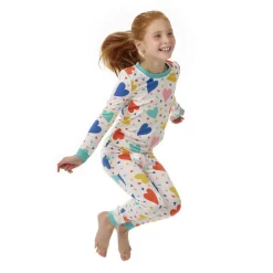 Build-A-Bear Pajama Shop™ Colorful Hearts PJ Top - Toddler and Youth