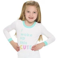 Build-A-Bear Pajama Shop™ "I Woke Up This Cute" PJ Top - Toddler and Youth