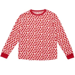 Build-A-Bear Pajama Shop™ Red Hearts PJ Top - Adult