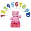 Build-A-Bear® Pink Bear Base with CeleBEARate Balloon Inserts (1-10)