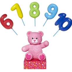 Build-A-Bear® Pink Bear Base with CeleBEARate Balloon Inserts (6-10)