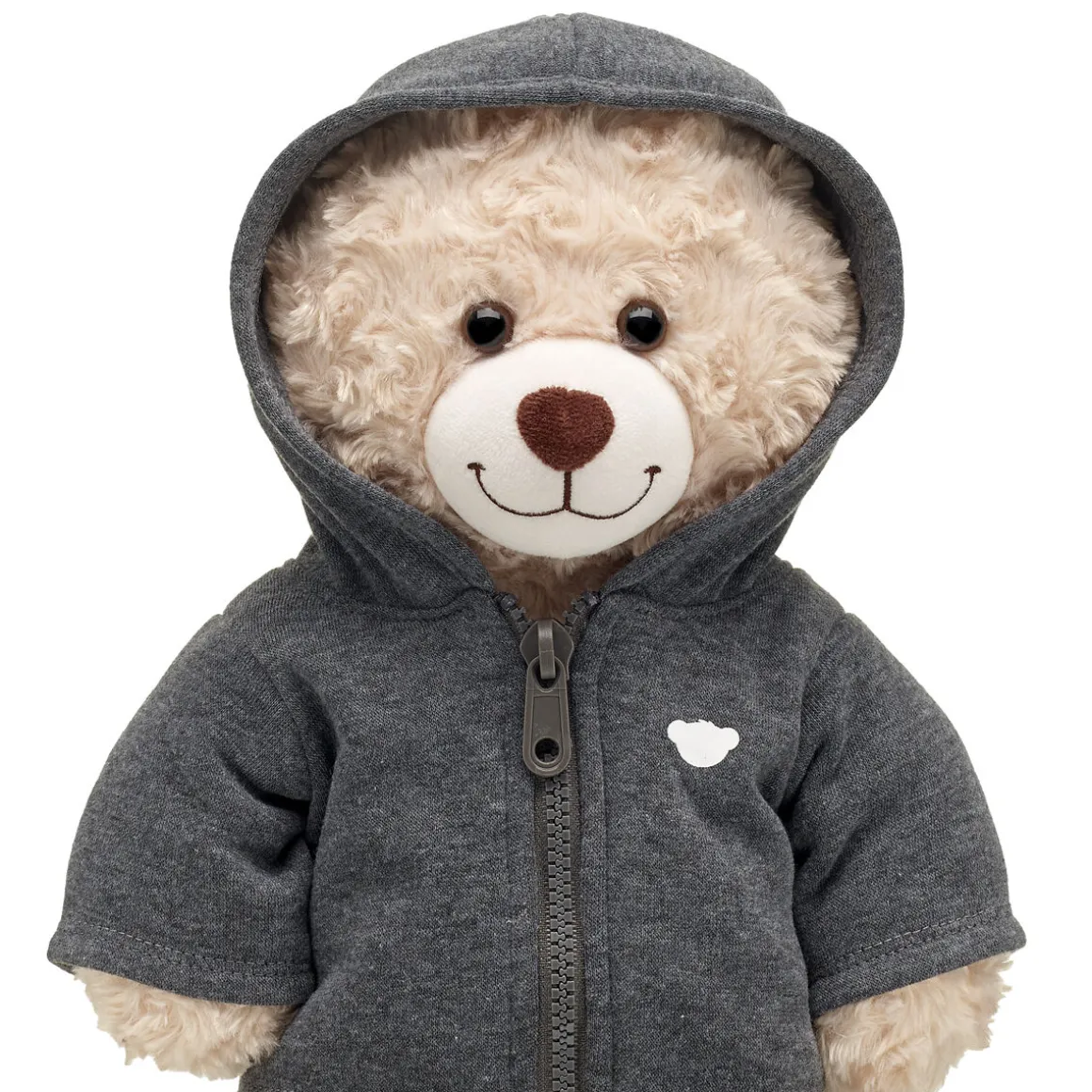Charcoal Grey Zip Hoodie