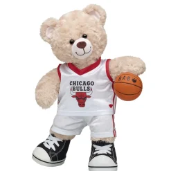Chicago Bulls Happy Hugs Teddy Bear Basketball Gift Set