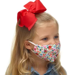 Child-Size Flower Face Mask